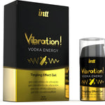 Gel stimulant intime Vibration Vodka 15ml INTT - Vignette | Adopt1toy