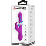 PRETTY LOVE - VIBRATEUR REESE AVEC ROTATION VIOLET - Vignette | Adopt1toy