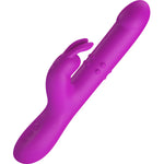 PRETTY LOVE - VIBRATEUR REESE AVEC ROTATION VIOLET - Vignette | Adopt1toy