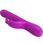 PRETTY LOVE - VIBRATEUR REESE AVEC ROTATION VIOLET - Vignette | Adopt1toy