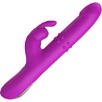 PRETTY LOVE - VIBRATEUR REESE AVEC ROTATION VIOLET - Vignette | Adopt1toy