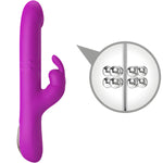 PRETTY LOVE - VIBRATEUR REESE AVEC ROTATION VIOLET - Vignette | Adopt1toy