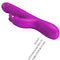 pretty love vibrateur reese avec rotation violet