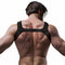 fetish submissive attitude harnais poitrine en neoprene pour homme taille l