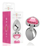 Plug Anal Intense avec Bijou Éclatant Glamour Rose - Vignette | Adopt1toy