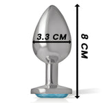 Plug anal Élégance, plaisir en aluminium - Vignette | Adopt1toy