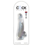 Gode réaliste Ventouse King Cock Transparent - Vignette | Adopt1toy