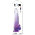 Gode réaliste ventouse King Cock transparent - Vignette | Adopt1toy