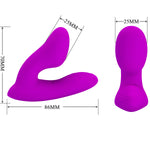 PRETTY LOVE - MASSEUR DE CLITORIS MELVIN AVEC TÉLÉCOMMANDE - Vignette | Adopt1toy