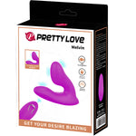 PRETTY LOVE - MASSEUR DE CLITORIS MELVIN AVEC TÉLÉCOMMANDE - Vignette | Adopt1toy