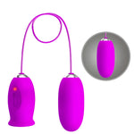 Vibrateur rechargeable daisy dual egg violet - Vignette | Adopt1toy