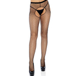 Bas résille noir avec ouverture sensuelle LEG - Vignette | Adopt1toy