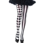 Bas Harlequin pour une allure captivante LEG - Vignette | Adopt1toy