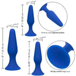 CALEXOTICS - ADMIRAL KIT 3 PLUG ANAL BLEU - Vignette | Adopt1toy