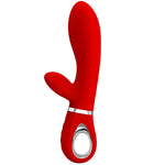PRETTY LOVE - VIBRATEUR MULTIFONCTION G-SPOT THOMAS ROUGE - Vignette | Adopt1toy