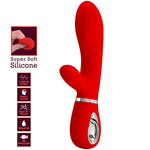 PRETTY LOVE - VIBRATEUR MULTIFONCTION G-SPOT THOMAS ROUGE - Vignette | Adopt1toy