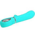 PRETTY LOVE - VIBRATEUR MULTIFONCTION G-SPOT THOMAS VERT AQUA - Vignette | Adopt1toy