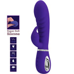 PRETTY LOVE - VIBRATEUR MULTIFONCTION G-SPOT PRESCOTT VIOLET - Vignette | Adopt1toy