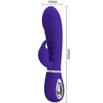 PRETTY LOVE - VIBRATEUR MULTIFONCTION G-SPOT PRESCOTT VIOLET - Vignette | Adopt1toy