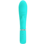 PRETTY LOVE - VIBRATEUR MULTIFONCTION G-SPOT PRESCOTT VERT AQUA - Vignette | Adopt1toy