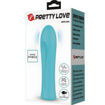 PRETTY LOVE - VIBRATEUR SUPER PUISSANT ALFREDA VERT EAU - Vignette | Adopt1toy