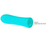 PRETTY LOVE - VIBRATEUR SUPER PUISSANT ALFREDA VERT EAU - Vignette | Adopt1toy