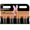 duracell batterie plus power aa lr6 8unites