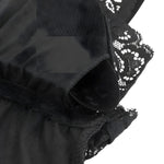 Teddy dentelle florale modèle Subblime NOIR - Vignette | Adopt1toy