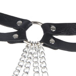 Ceinture en cuir sensuelle modèle Subblime CHAINE - Vignette | Adopt1toy