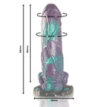 Gode Basilisk double plaisir ventouse doux - Vignette | Adopt1toy