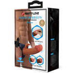 PRETTY LOVE - MARION HARNAIS SLIP UNIVERSEL AVEC DILDO VIBRANT 19 CM MARRON - Vignette | Adopt1toy