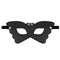 kink masque en cuirette forme papillon 20 x 9 cm