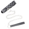 kink collier rivet anneau avec ceinture 65 cm noir ajustable 36 50 cm x 3 8 cm