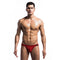Maillot de bain fetish jockstrap rouge taille L