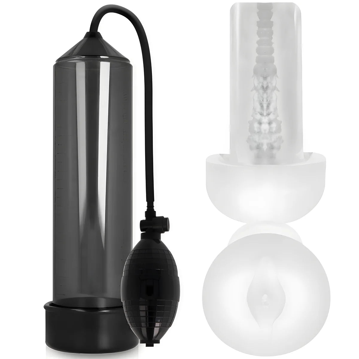 pump addicted rx3 noir avec manchon de plaisance