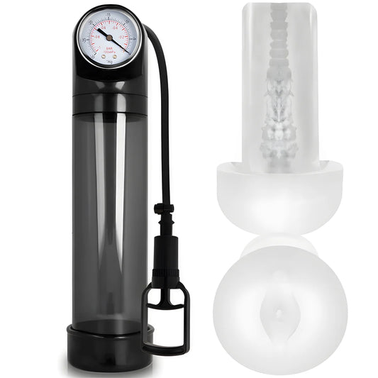 pump addicted rx9 noir avec masturbateur