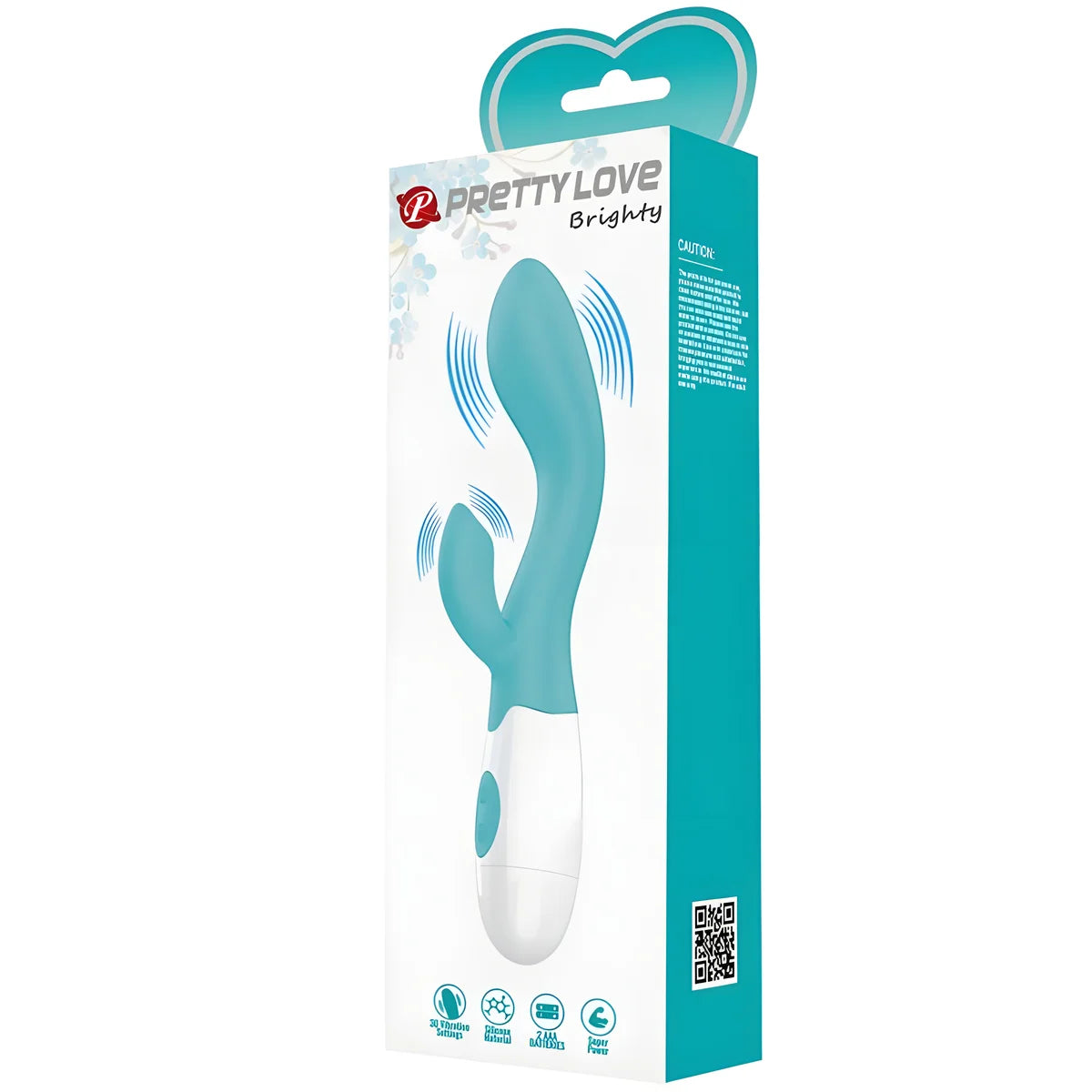 pretty love vibrateur brighty g spot vert aqua