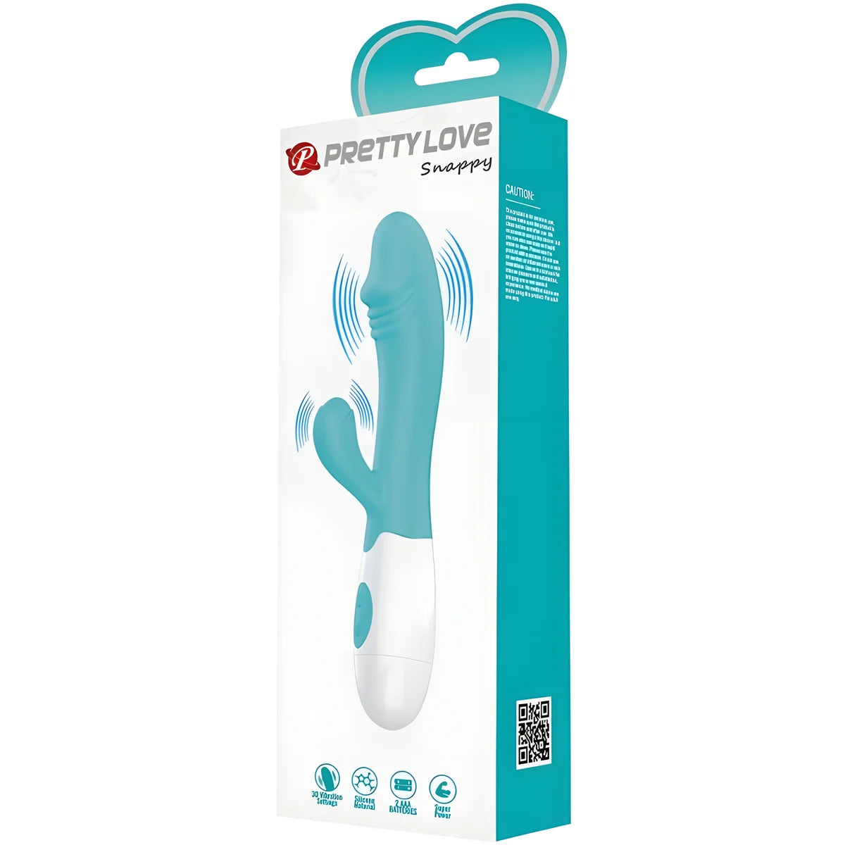 pretty love vibrateur snappy g spot vert aqua