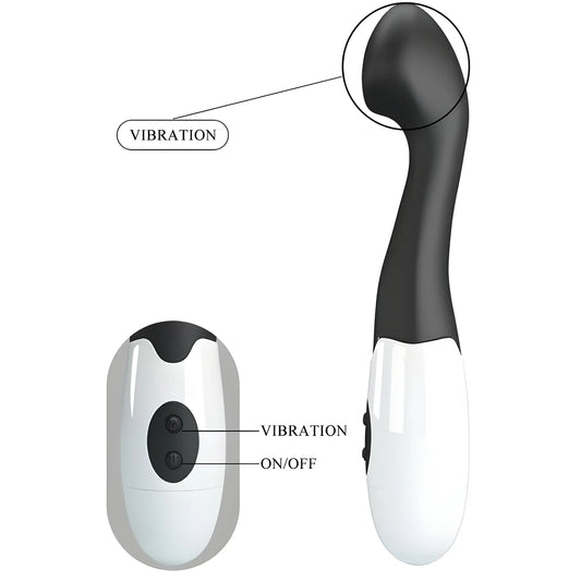 pretty love charles vibrateur point g 30 modes noir