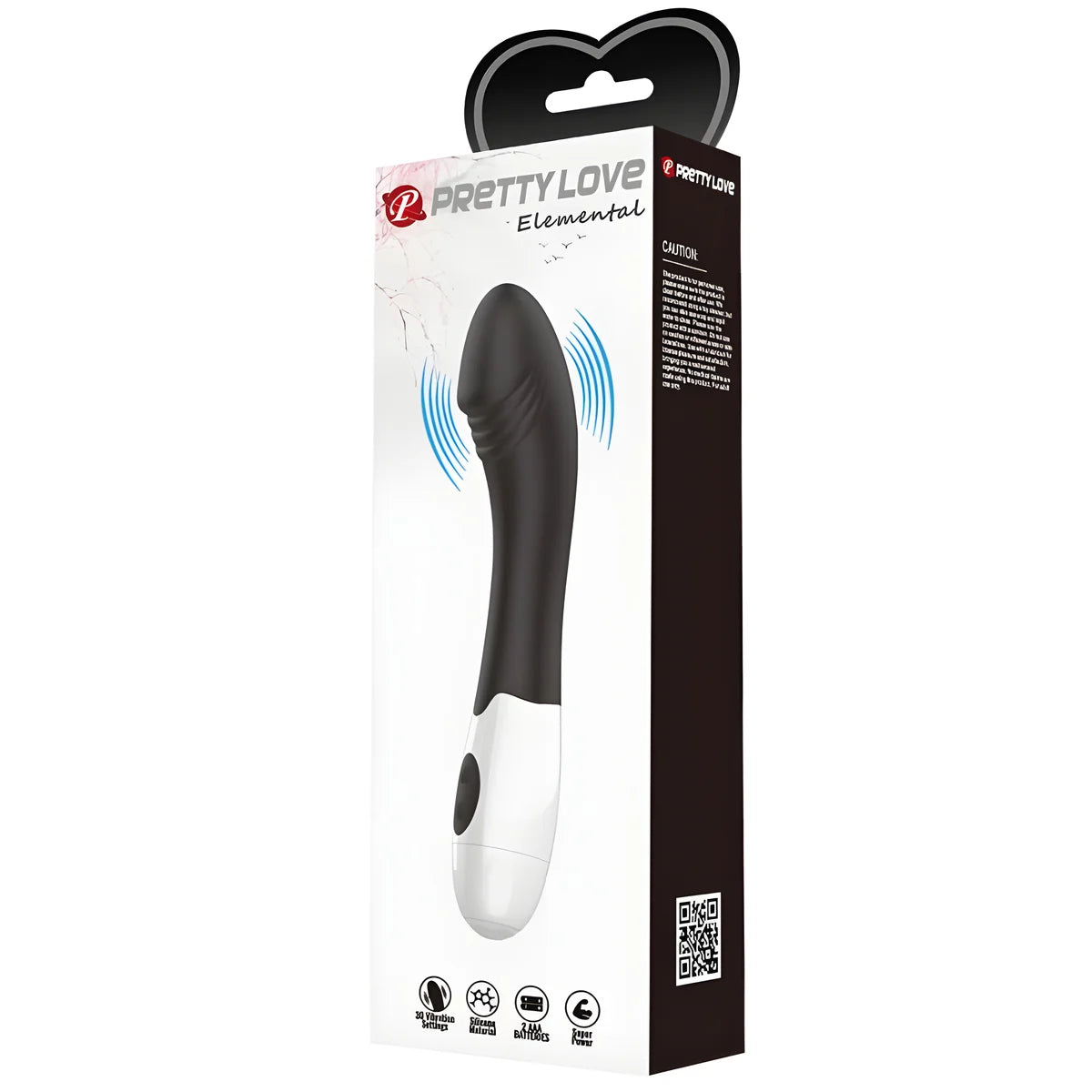 pretty love elemental vibrateur point g 30 modes noir