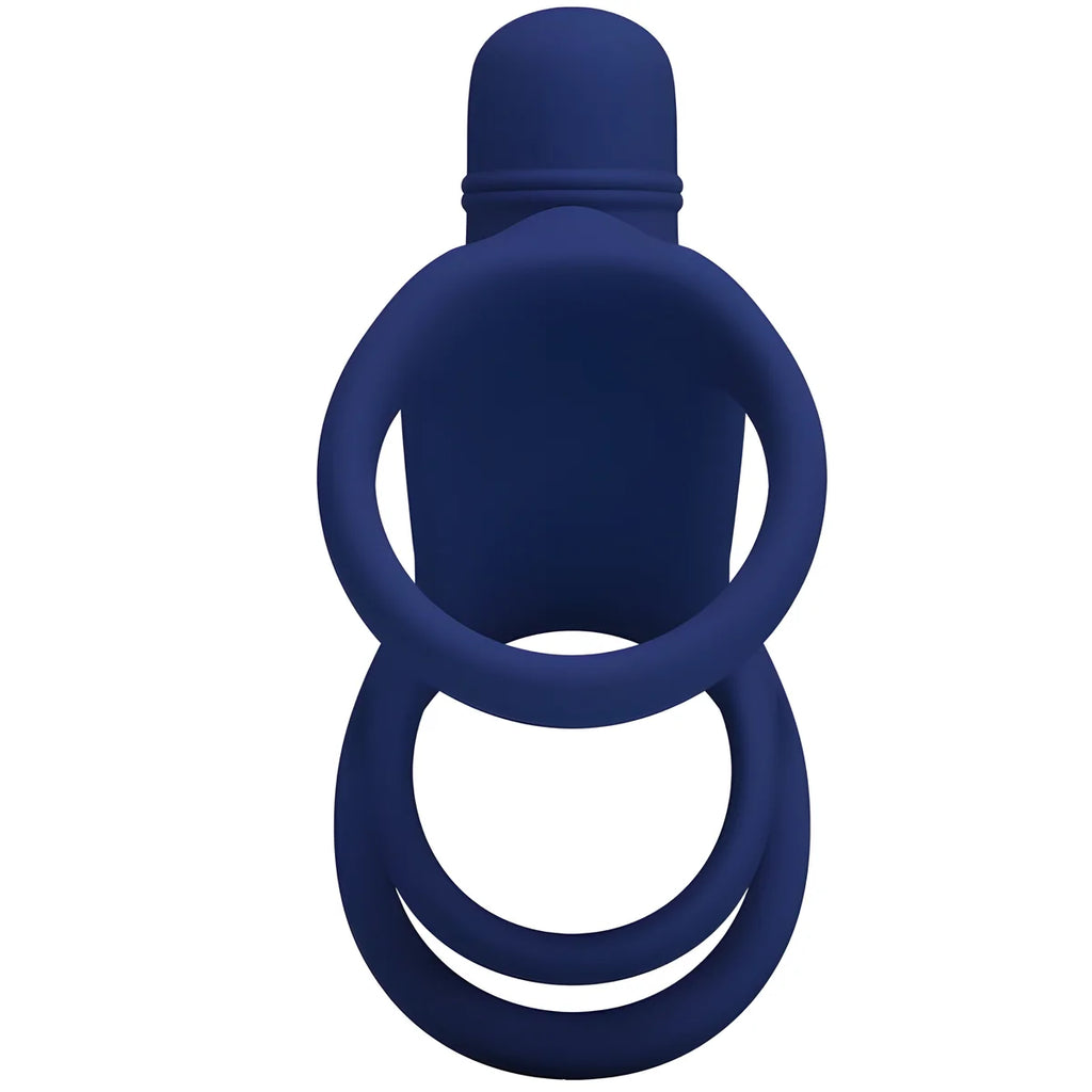 pretty love anneau vibrant elish avec extension bleu