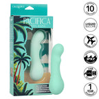 calexotics pacifica bora bora estimulateur point g 10 vibrations aqua