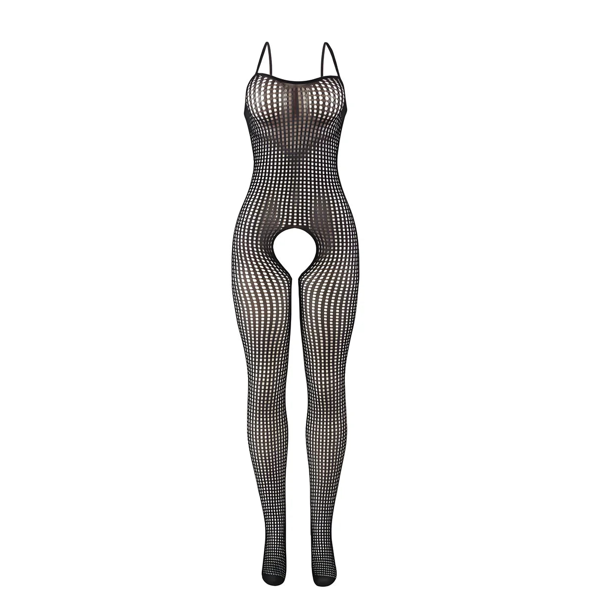subblime 951726 bodystocking noir en resille elastique sans fourrure taille unique