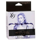 calexotics nocturnal baillon a boule en silicone noir