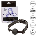 calexotics nocturnal baillon a boule en silicone noir