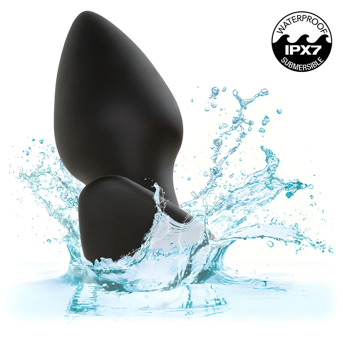 calexotics rock bottom plug anal parfait 10 vibrations silicone noir