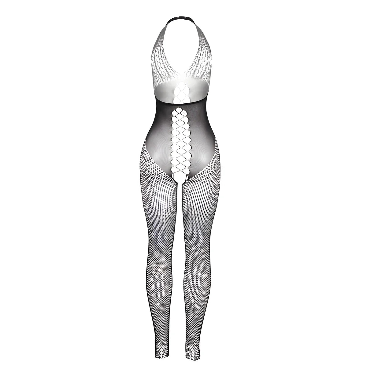 subblime 951832 bodystocking avec dos ouvert et details croises noir taille unique