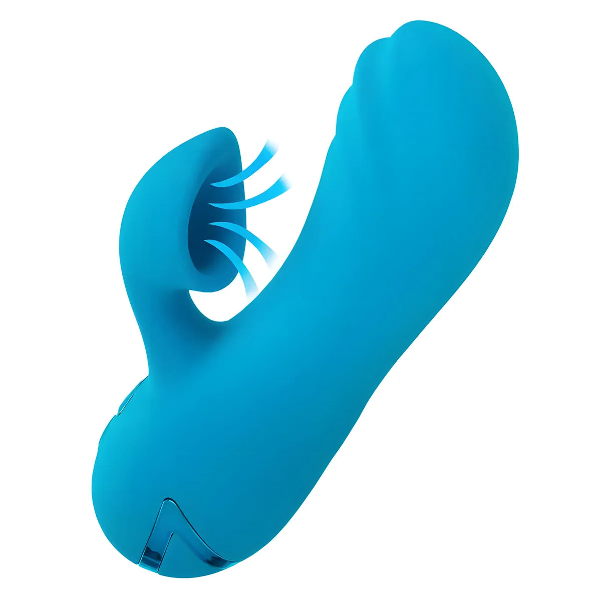 calexotics sunset beach seducer vibrateur stimulateur 10 fonctions bleu