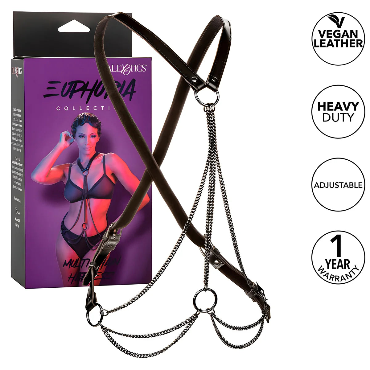 calexotics euphoria harnais multichaine premium