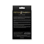 ns novelties fetish fashion capuche en dentelle noire